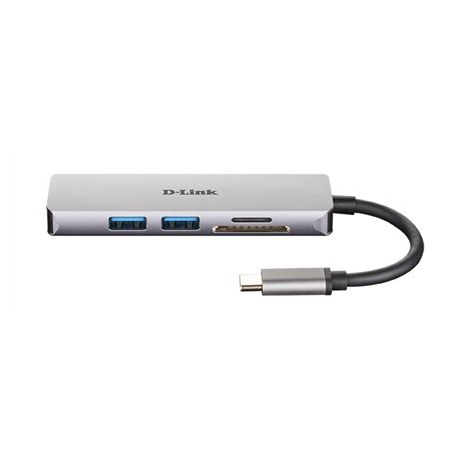 D-Link | 5-in-1 USB-C™ Hub with HDMI and SD/microSD Card Reader | DUB-M530 | USB Type-C - 2